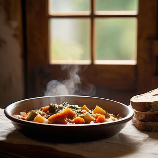 Demonstrating the practice of hospitality through food.